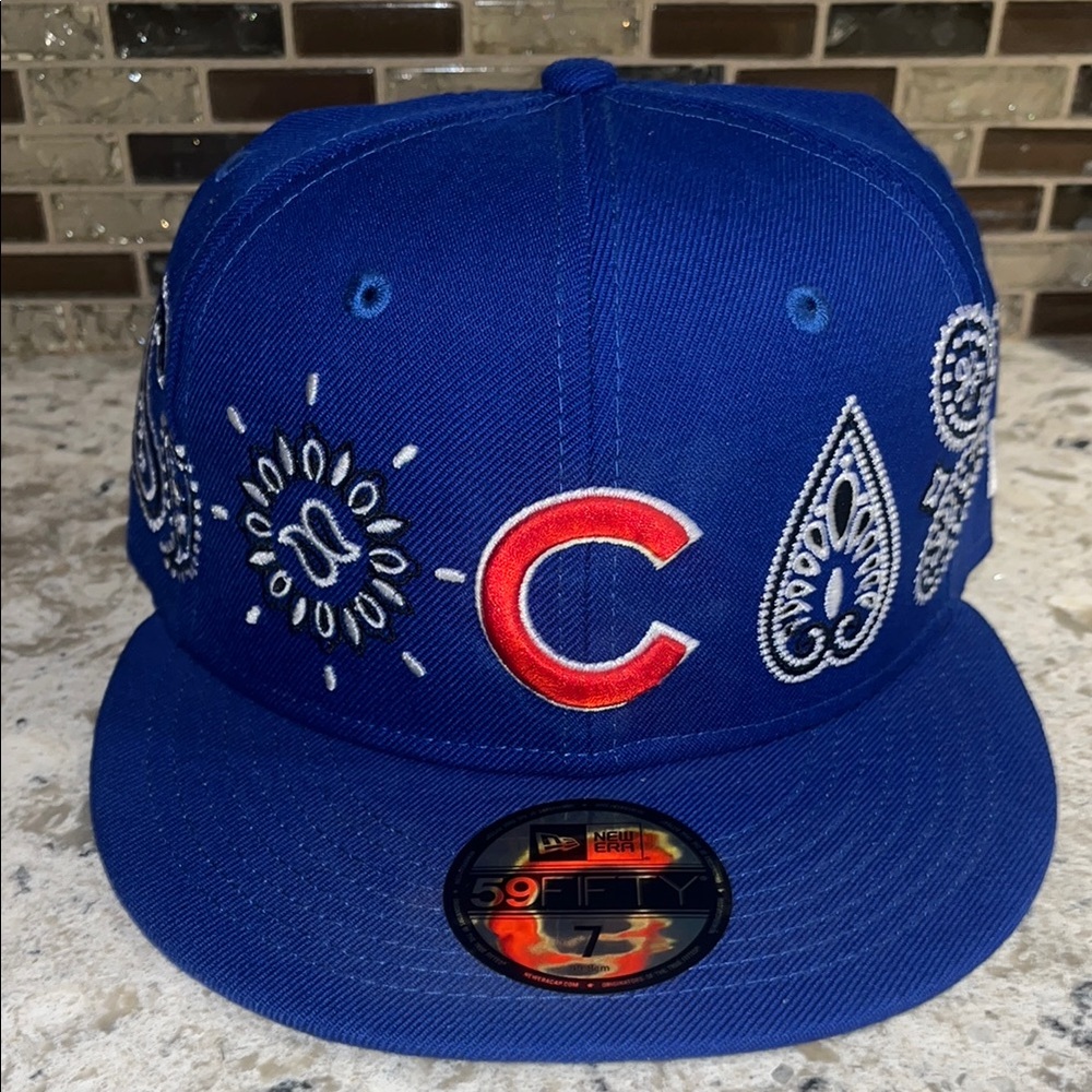 Kids Blue Baseball Cap